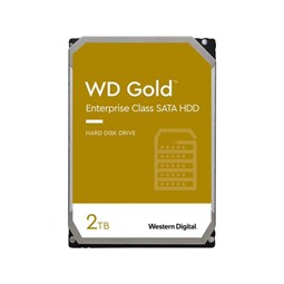 Picture of Western Digital 2TB WD GOLD Enterprise Class Internal Hard Drive 7200 Rpm Class Sata 6 GB/s 128 MB Cache (WD2005FBYZ)
